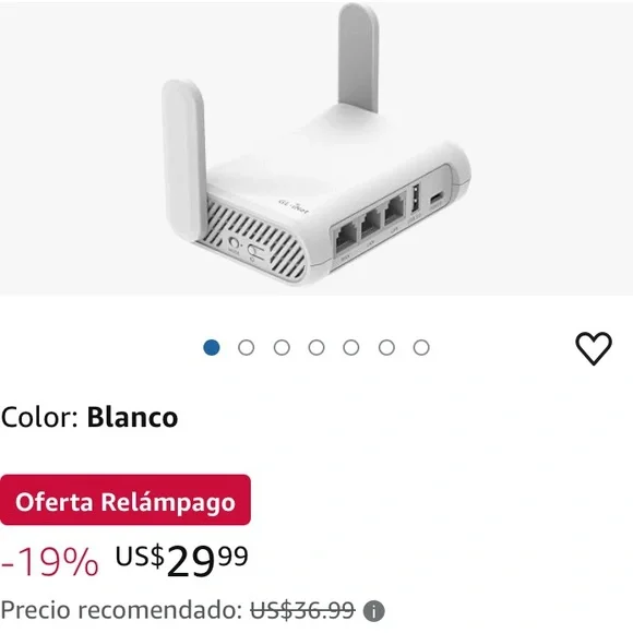White Wireless Router - Picture 2 of 2
